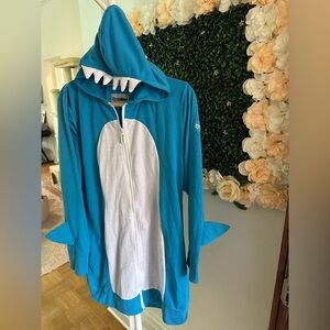 Tipsy Elves Shark Hoodie with Zipper Halloween